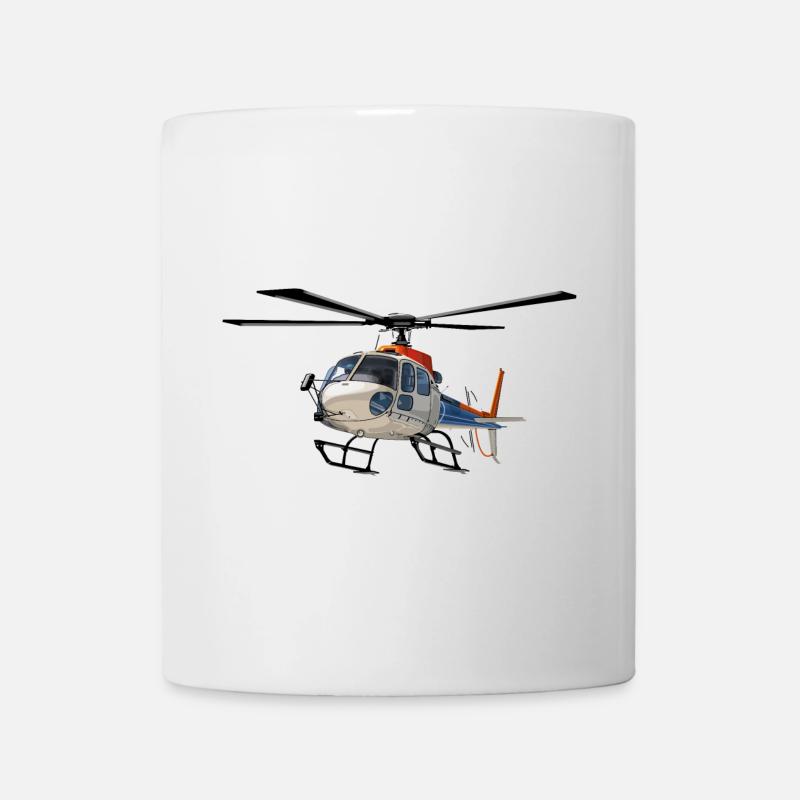 Hubschrauber Einsatz - Tasse - Weiß