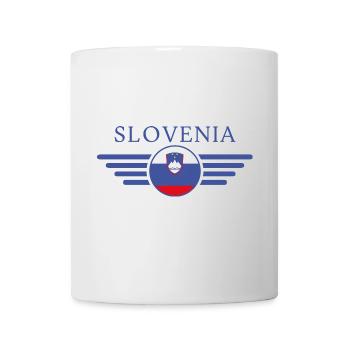 I Love Slovenia, Elegance Style Design T-Shirt - Mug - white - Front