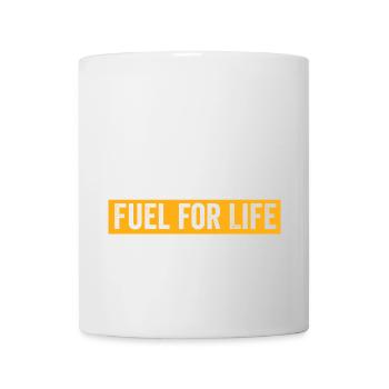 Folate Fuel For Life Kraftquelle - Tasse - Weiß - Vorne