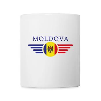 I Love Moldova, Elegance Style Design T-Shirt - Mug - white - Front