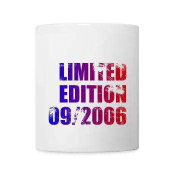 18th Birthday Limited Edition 09/2006 - Mug - white - Front