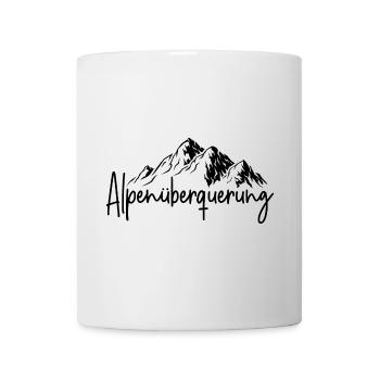 Alpenüberquerung - Tasse - Weiß - Vorne