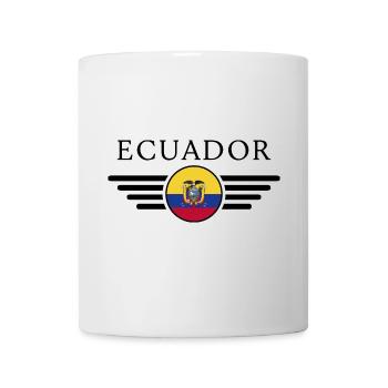 Ich liebe Ecuador Design T-Shirt - Tasse - Weiß - Vorne