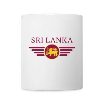 J’aime le Sri Lanka, T-shirt design de style élégance - Mug blanc - blanc - Devant