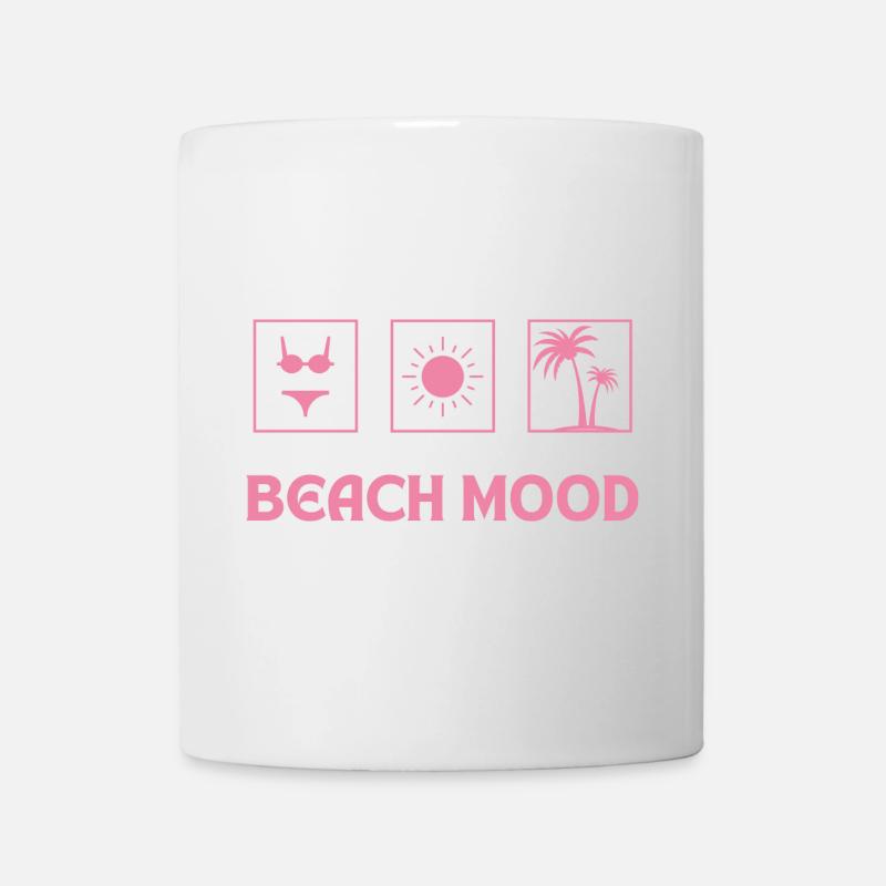 Beach Mood - Tasse - Weiß