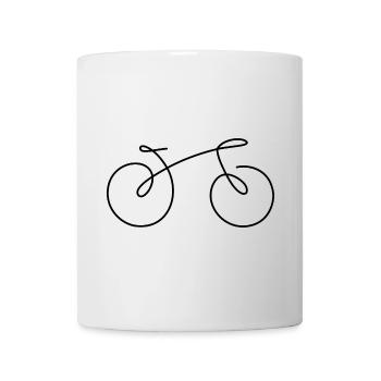 Bicycle Line - Mug - white - Front