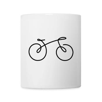 Bicycle Line - Mug - white - Front