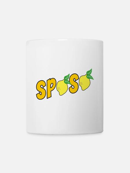 Italienischer Hochzeitsbräutigam - Tasse - Weiß