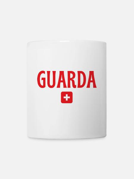 Guarda Switzerland Flag - Mug - white