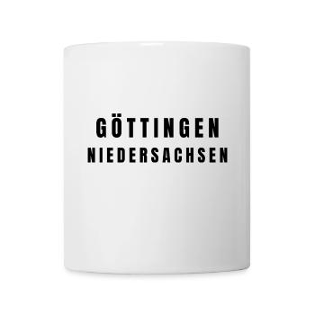 Göttingen, Basse-Saxe - Mug blanc - blanc - Devant