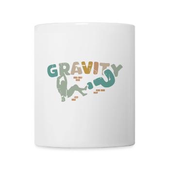 mur d’escalade de bloc rétro utilisélook icon logo - Mug blanc - blanc - Devant
