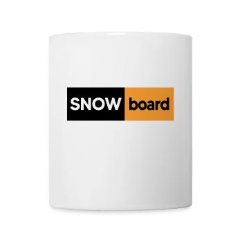snowboard freestyle-boarder - Tasse - Weiß - Vorne
