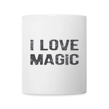 I Love Magic: Die Kunst der bewussten Kreation - Tasse - Weiß - Vorne