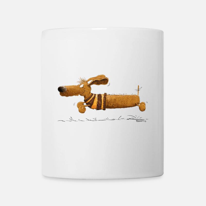 Running Dachshund I Dachshund I Dachshund I Dog - Mug - white
