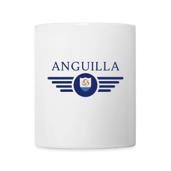 Ich liebe Anguilla, Eleganz Stil Design T-Shirt - Tasse - Weiß - Vorne