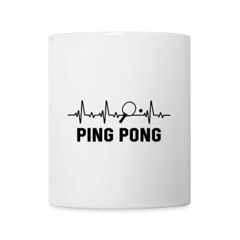 Ping Pong T-shirt Table de ping-pong - Mug blanc - blanc - Devant