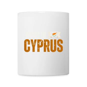 Made in Cyprus, fierté chypriote - Mug blanc - blanc - Devant