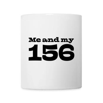 30 Moi et mon 156 - Mug blanc - blanc - Devant