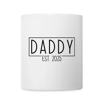 Daddy Est. 2025 - Mug - white - Front