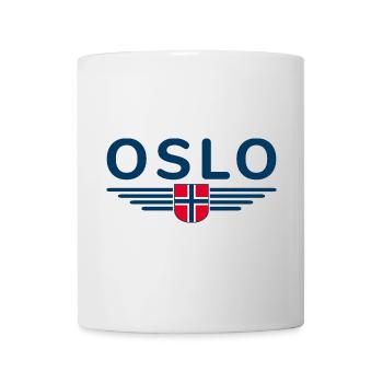 Oslo T-shirt for fans and Norway lovers - Mug - white - Front