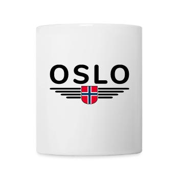 Oslo T-shirt for fans and Norway lovers - Mug - white - Front