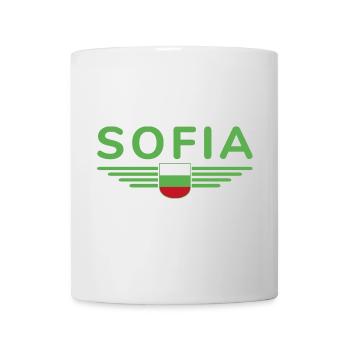 Sofia Design – Proud of Bulgaria's capital - Mug - white - Front