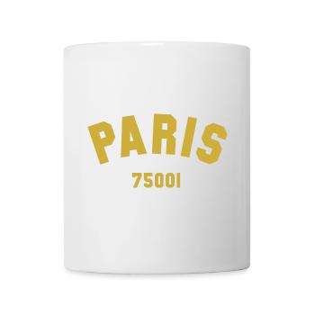 1er arrondissement de PARIS - Mug blanc - blanc - Devant