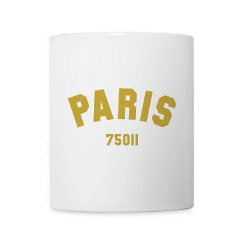 11e arrondissement de PARIS - Mug blanc - blanc - Devant