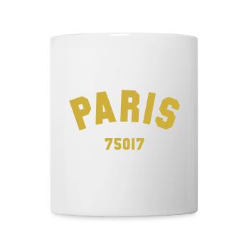 17e arrondissement de PARIS - Mug blanc - blanc - Devant