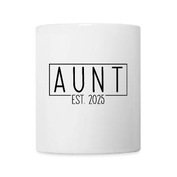 Aunt Est. 2025 - Mug - white - Front