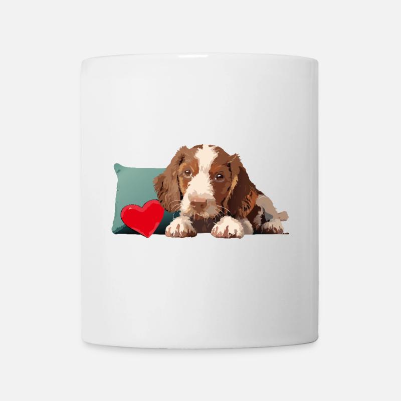 Welpe - Pepe unser kleiner Hund - Tasse - Weiß