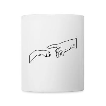 Dog Paw - Give Paw - Mug - white - Front