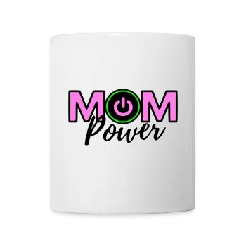 Mama-Macht - Tasse - Weiß - Vorne