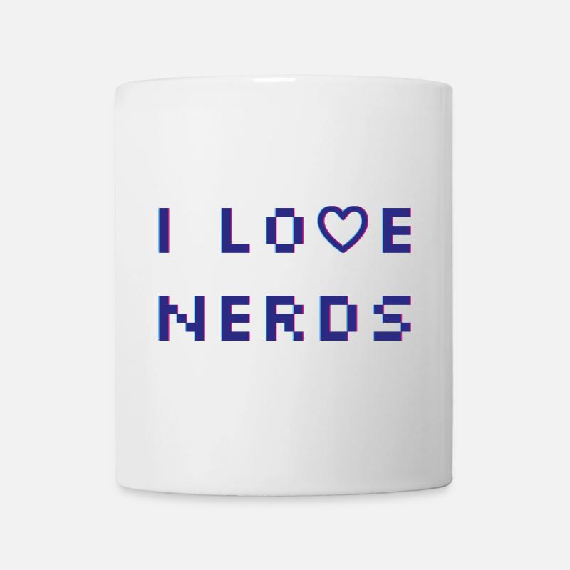 I love Nerds - Mug - white