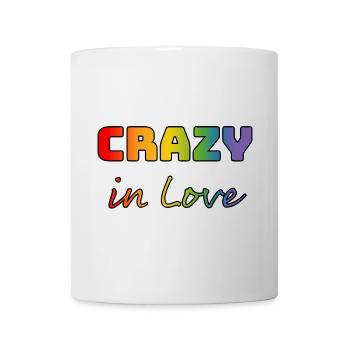 Chemise Crazy in Love arc-en-ciel b - Mug blanc - blanc - Devant