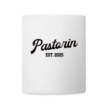 Pastorin 2025 Jubiläum Kirche Vikarin Pfarrerin - Tasse - Weiß - Vorne