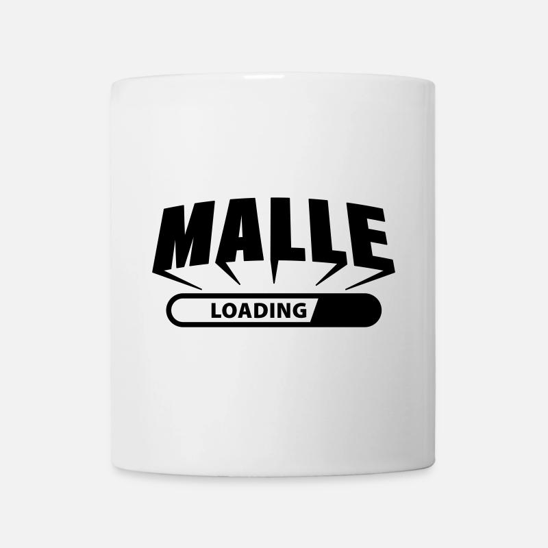 Malle chargement - Mug blanc - blanc