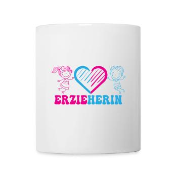 Maternelle Maternelle Profession Enseignant de maternelle - Mug blanc - blanc - Devant