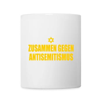gegen jeden antisemitismus - Tasse - Weiß - Vorne