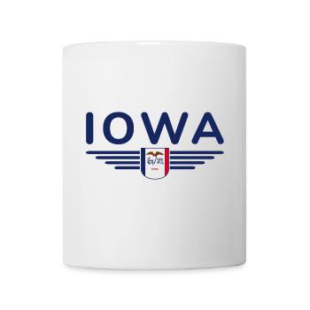 Iowa Fan T-Shirt – Your State! - Mug - white - Front