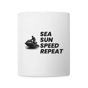 Jet Skiing Sea Adventure Speed Water Sports Fun - Mug - white - Front