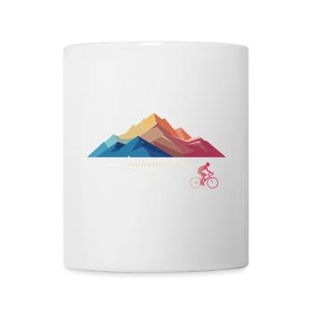 Radtour zum Stilfserjoch - Tasse - Weiß - Vorne