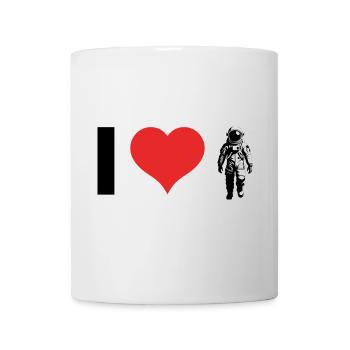I love Astronauts - Mug - white - Front