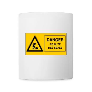 Gender equality - Mug - white - Front
