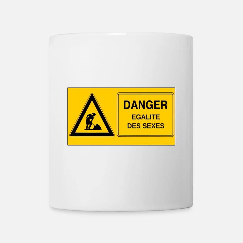 Egalité des sexes - Mug blanc - blanc