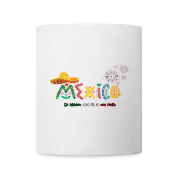 Mexiko-Stadt - Tasse - Weiß - Vorne
