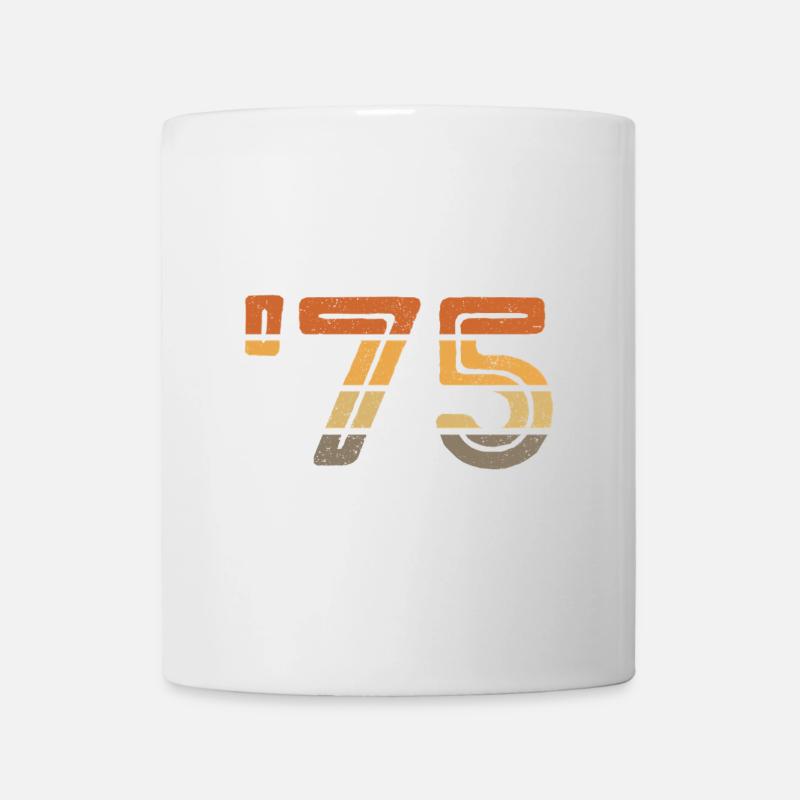 Year '75 - 1975 - Mug blanc - blanc