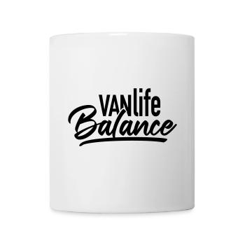 VANlifeBalance - Tasse - Weiß - Vorne