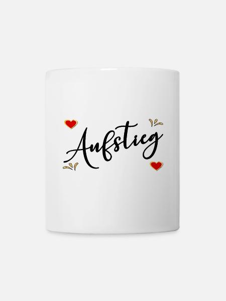 AUFSTIEG - Tasse - Weiß