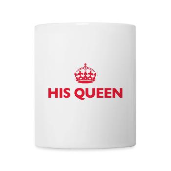 His Queen - Mug - white - Front